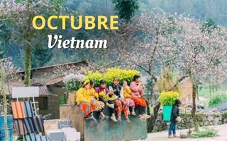 Tiempo en Vietnam en octubre y mejores lugares para visitar
