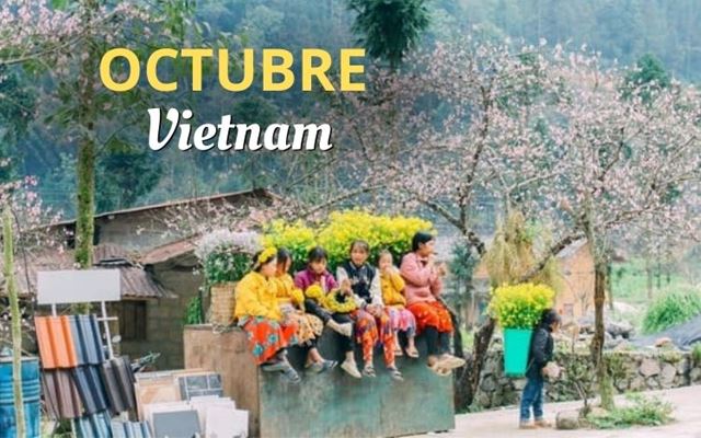 Tiempo en Vietnam en octubre y mejores lugares para visitar