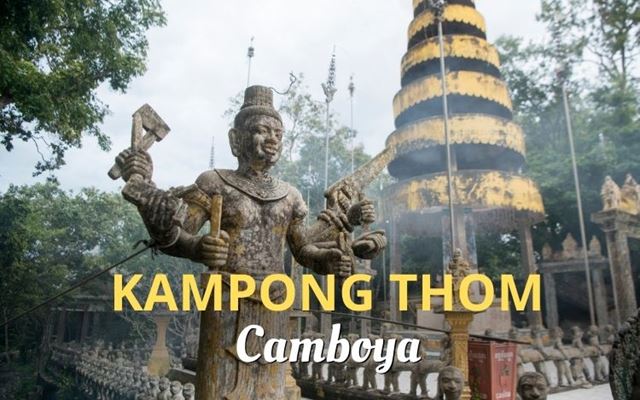 Kampong Thom, una agradable parada en el camino a Angkor