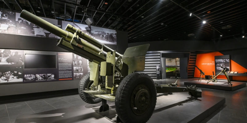 Artillería utilizada en la Batalla de Dien Bien Phu