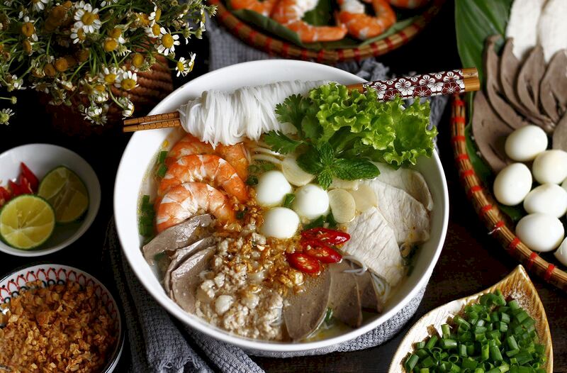 Hu Tieu Nam Vang es uno de los famosos Hu Tieu en la ciudad de Ho Chi Minh