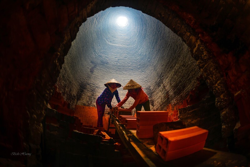 fabricacion de ladrillos en vinh long