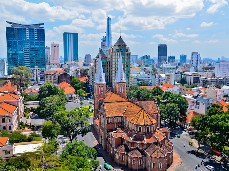 ¿Dónde está la Ciudad de Ho Chi Minh?