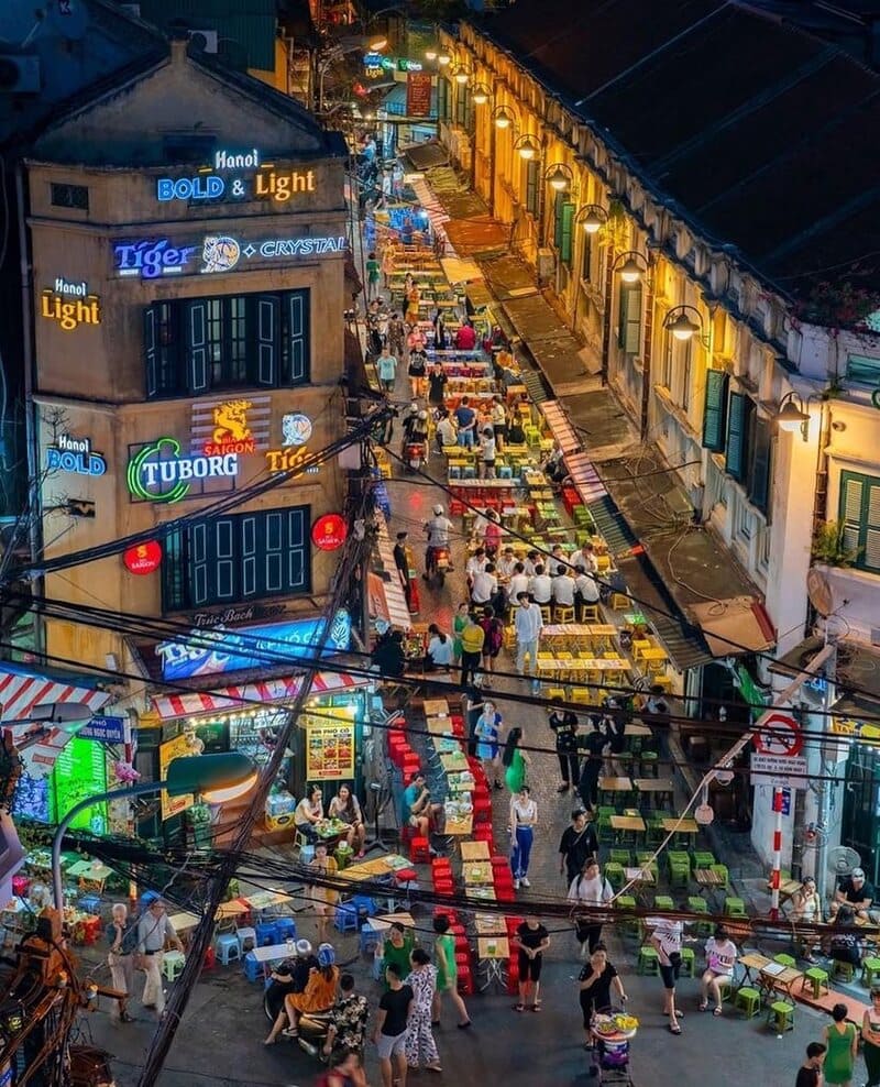 la vida nocturna en vietnam