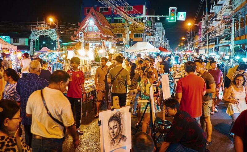 chiang mai mercado nocturno