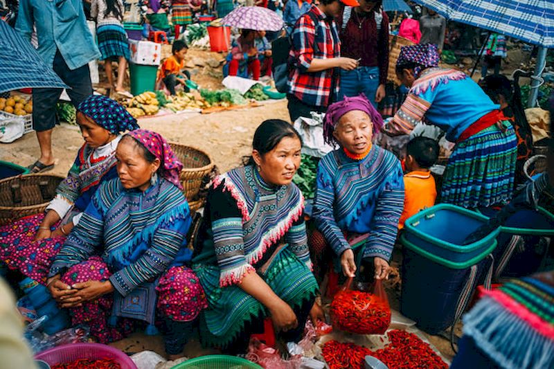 mercado en sapa