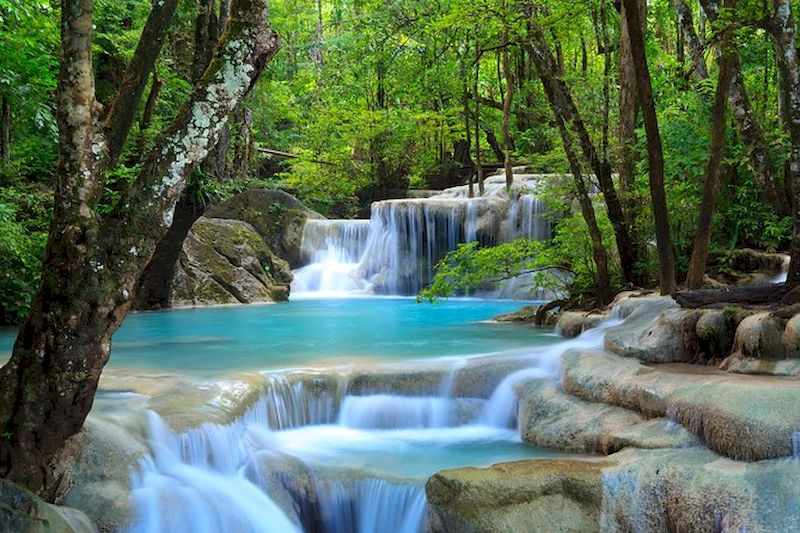 En octubre, hay muchos destinos naturales hermosos de Tailandia vale la pena de visitar.