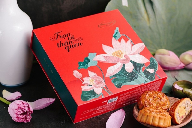 festival del medio otoño en vietnam  - pastel de luna