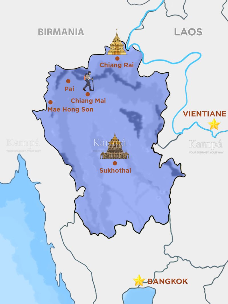 locacion de Chiang Rai
