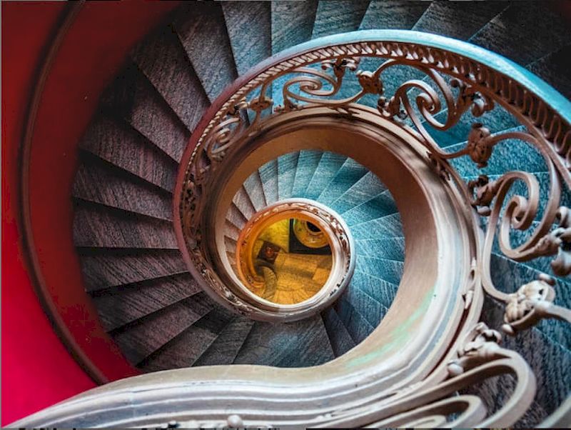 Dentro del Museo de Bellas Artes de la ciudad de Ho Chi Minh