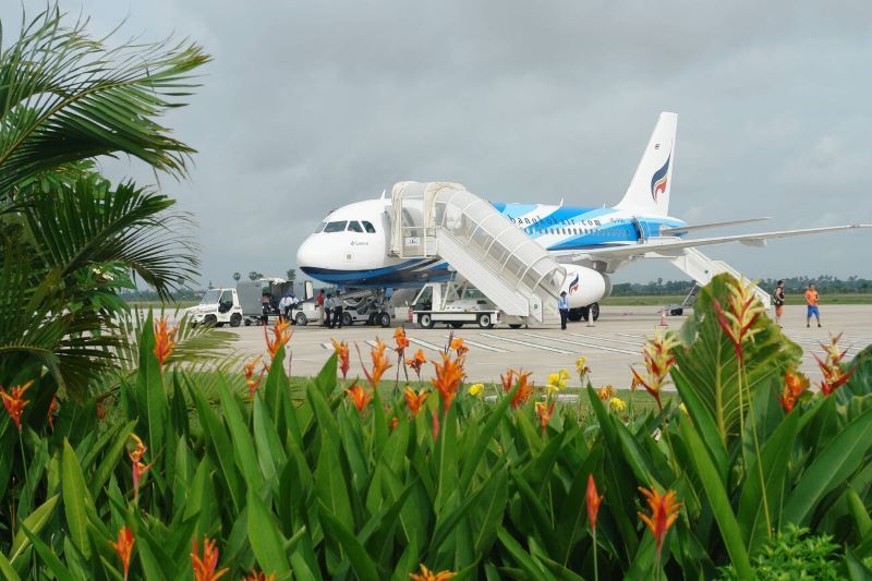 laos o camboya - aeropuerto en siem reap camboya