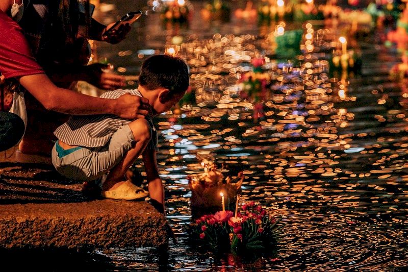 fiestas en tailandia - festival de loy krathong