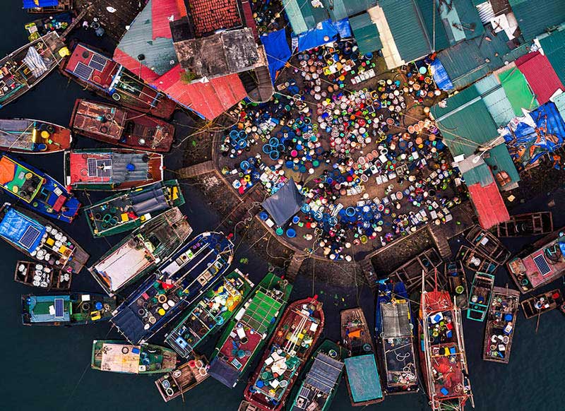 mercado flotante en lan ha