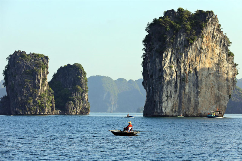 paisaje de bahia lan ha