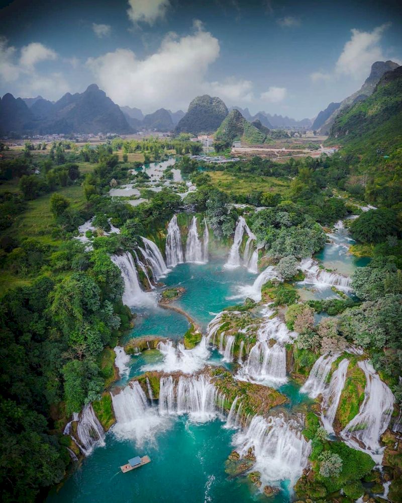 vietnam del norte - cao bang - cascada de ban gioc