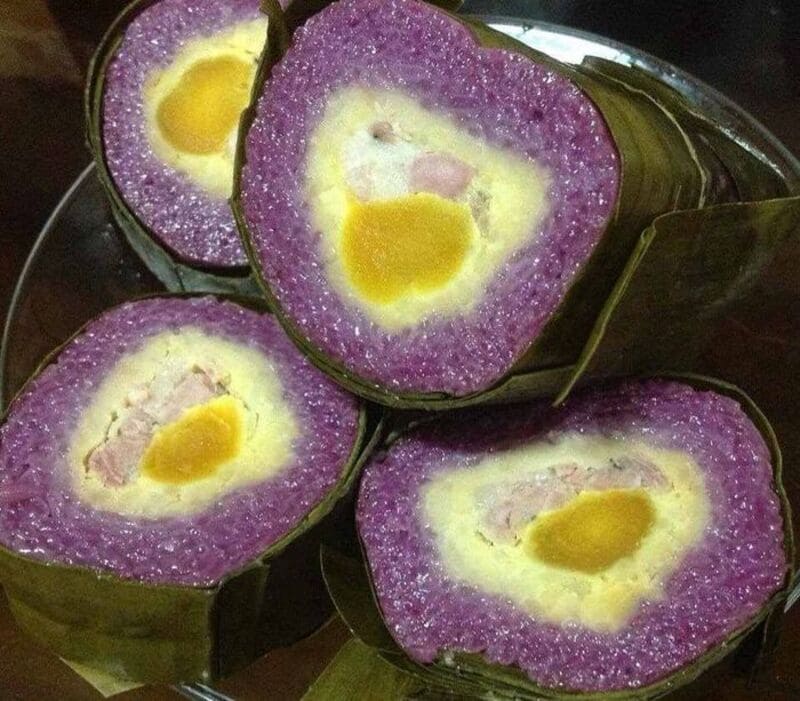 banh tet morado natural