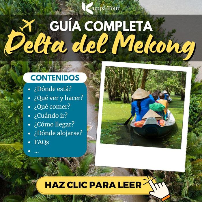 guía para visitar delta del mekong