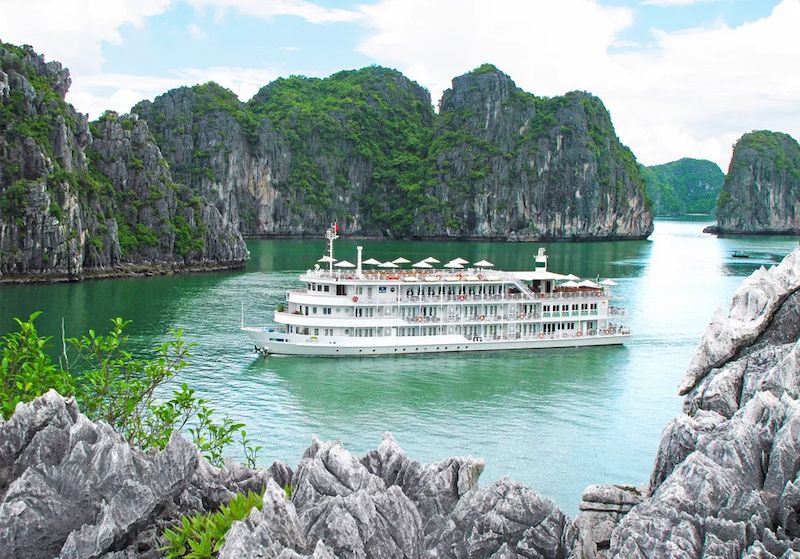 crucero por bahia de halong