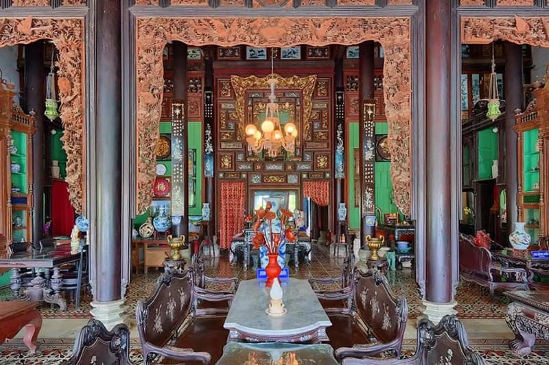 casa antigua de binh thuy en delta del mekong