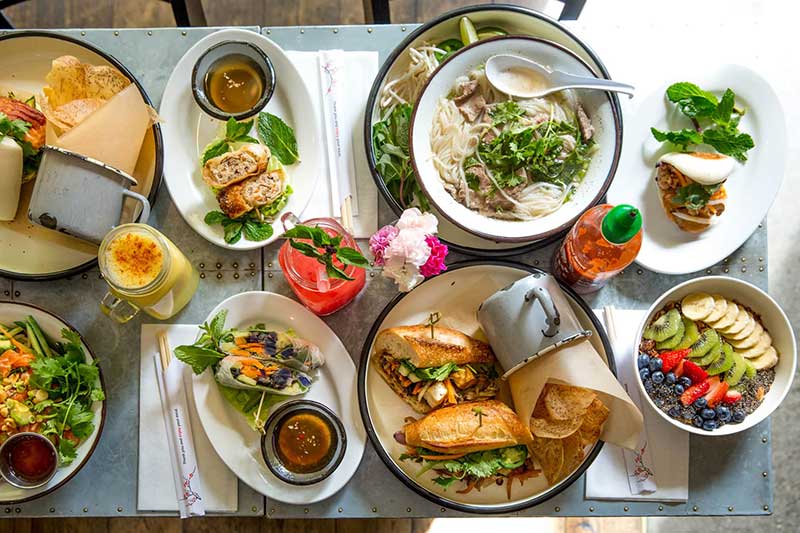 ying yang en vietnam - comida en restaurantes