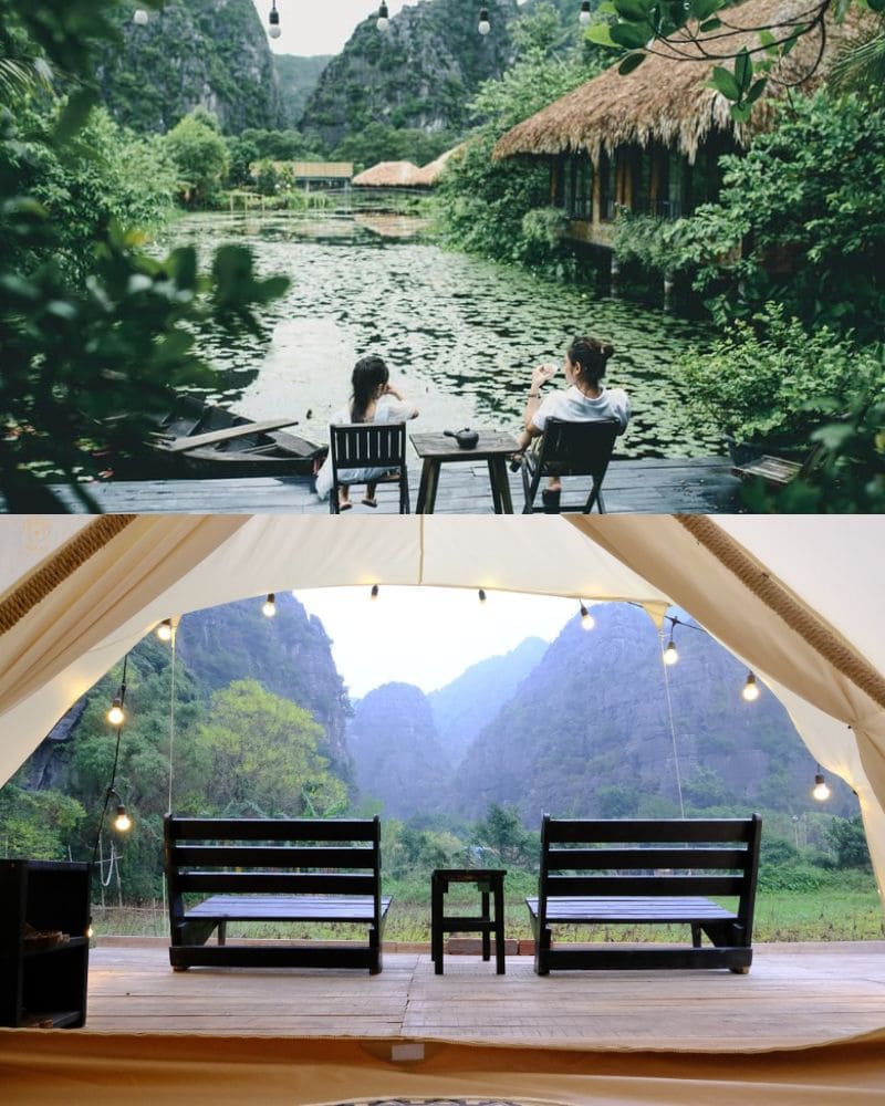 donde alojarse en ninh binh - Halise Home - paisaje