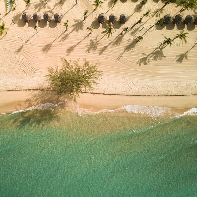 Playa de Ong Lang desde arriba - Foto: Mövenpick Resort Waverly Phu Quoc
