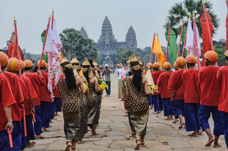 festivales camboya año nuevo jemer