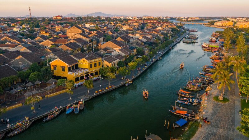dron en vietnam - centro de vietnam