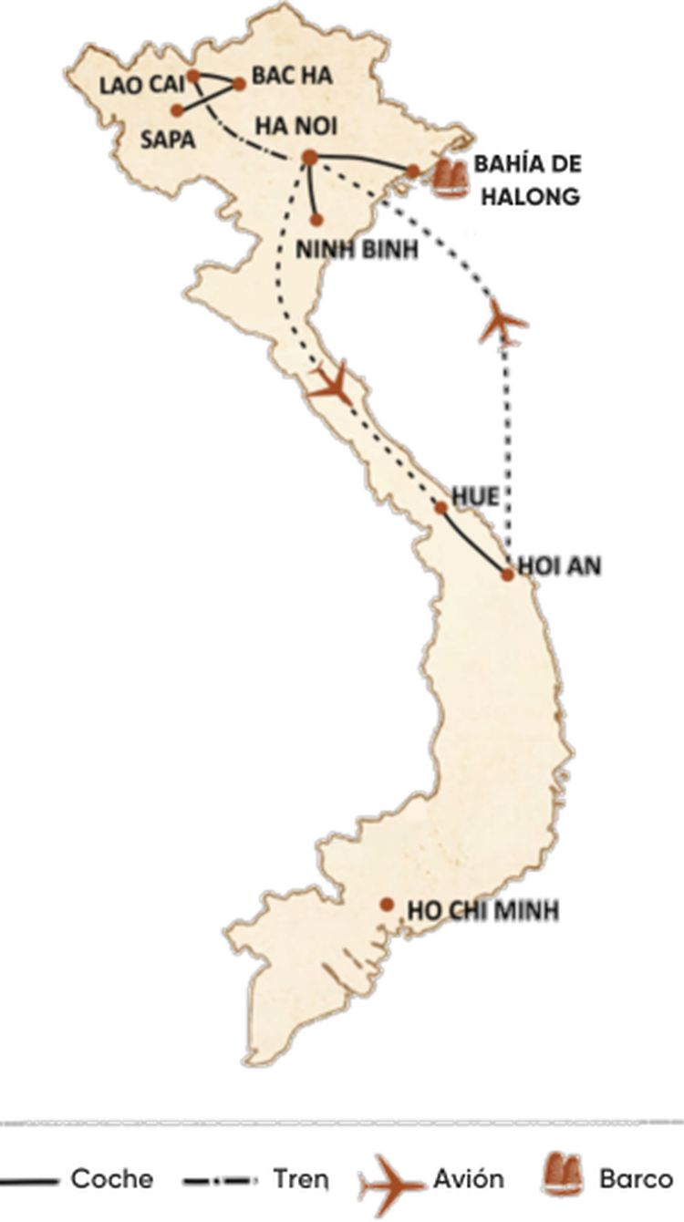 [col-img15] Itinerario por Vietnam en 14 días en octubre