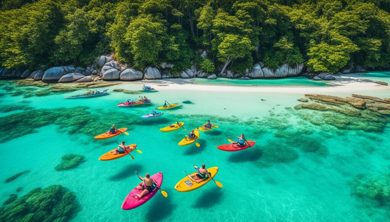 turistas en koh lipe