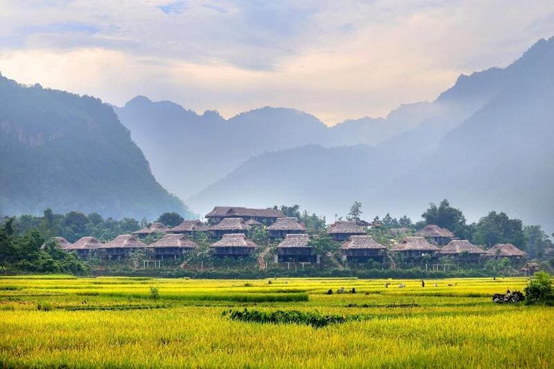 mai chau en octubre