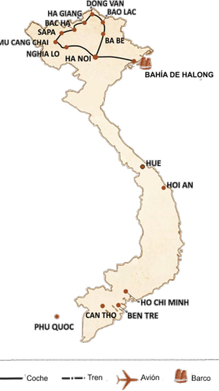 [col-img15] Itinerario por Vietnam en 15 días en octubre