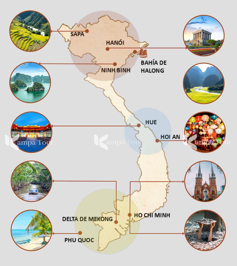 mejores destinos en vietnam