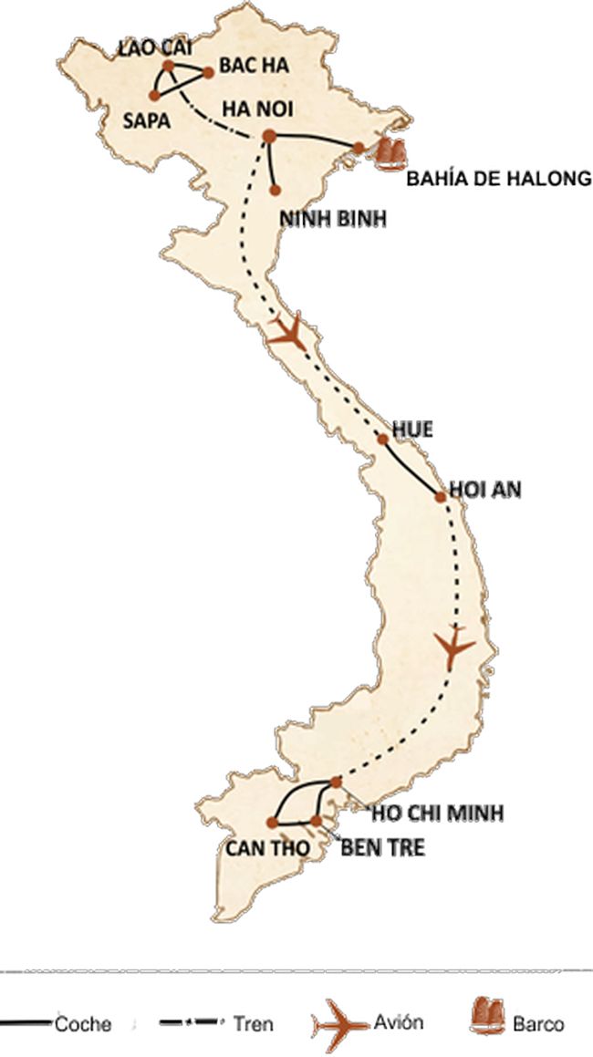 [col-img15] mapa vietnam en 15 dias