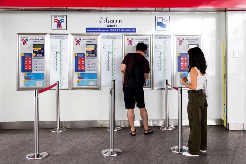 metro bangkok billetes