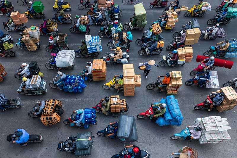 moto taxi en vietnam