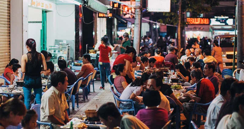 vida nocturna en saigon