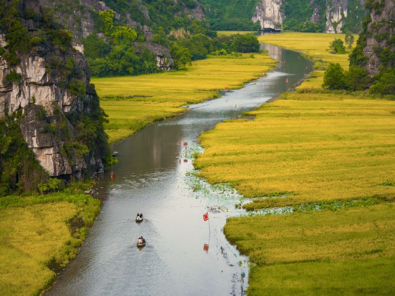 navegar por tam coc