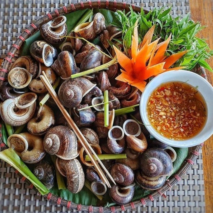 cuc phuong - platos - Caracoles frescos