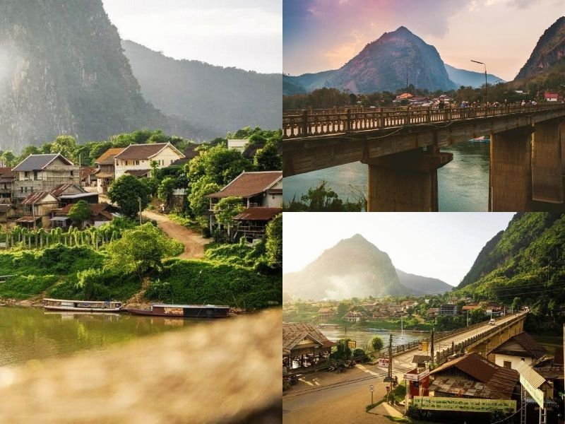 trekking en laos - nong khiaw