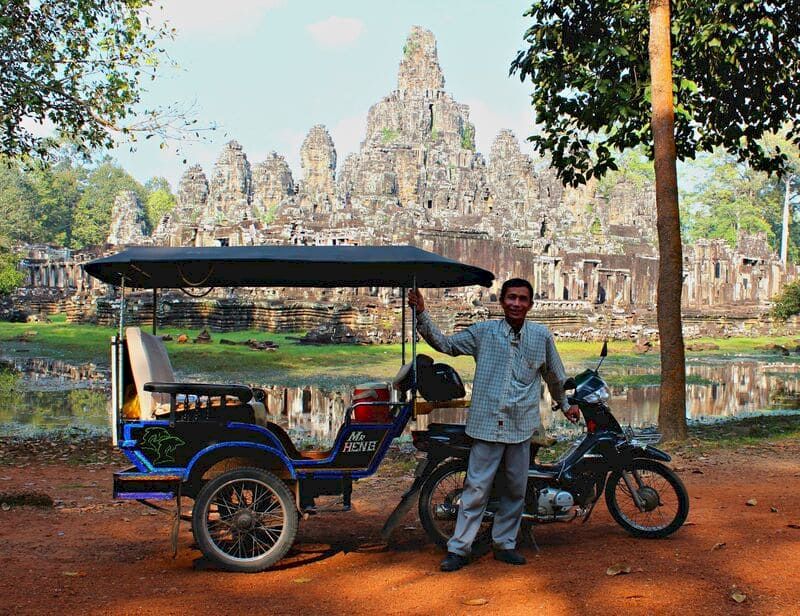 tuk tuk en camboya