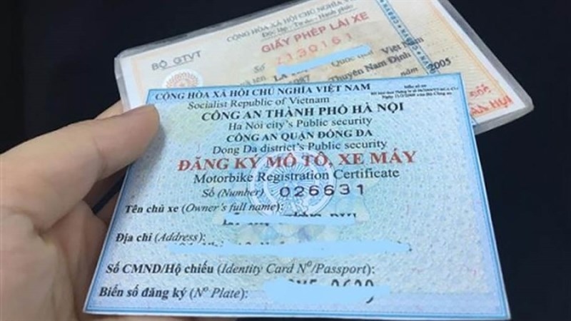 vietnam en moto - blue card