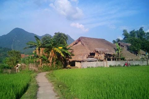 Casa del habitante en Ha Giang