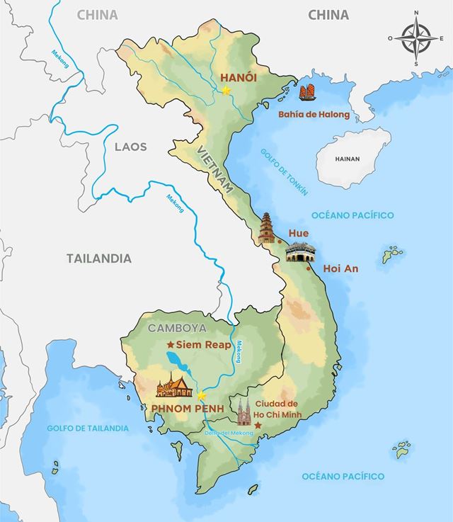 Panorama: Vietnam y Camboya