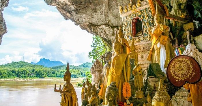 Pak Ou, las cuevas en Laos que albergan más de 4,000 estatuas antiguas de Buda