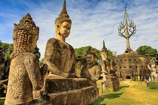 El Parque de Buda (Wat Xieng Khouane Luang)