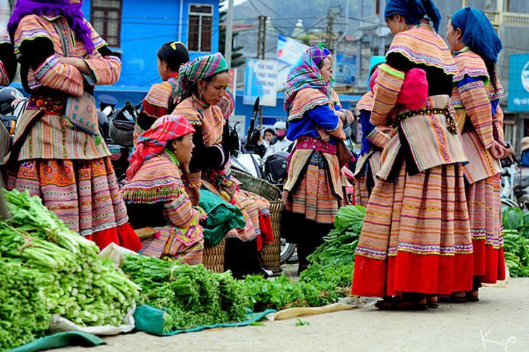 Mercado semanal de Sapa