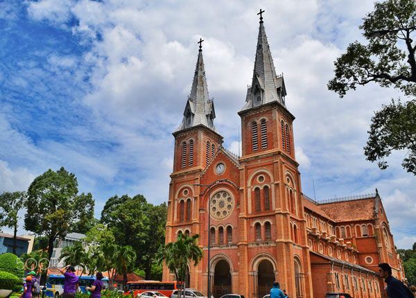 Ciudad de Ho Chi Minh, en que hay obras arquitectónicas francesas